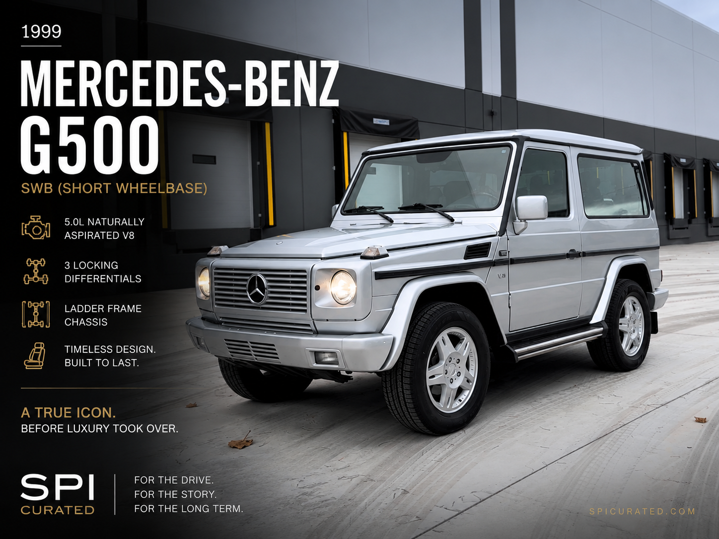 1999 MB G500 SWB