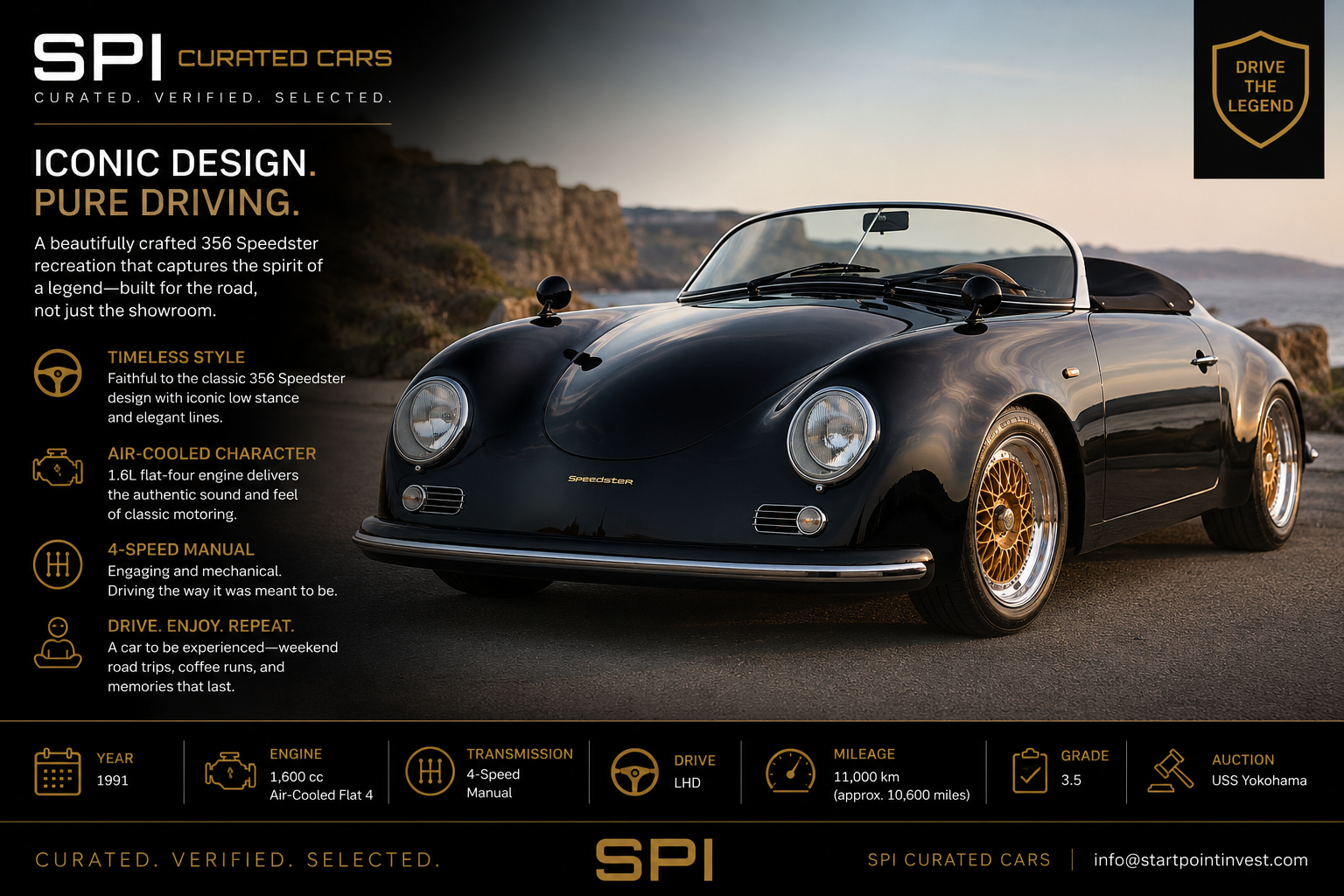 Porsche 356 Speedster Recreation