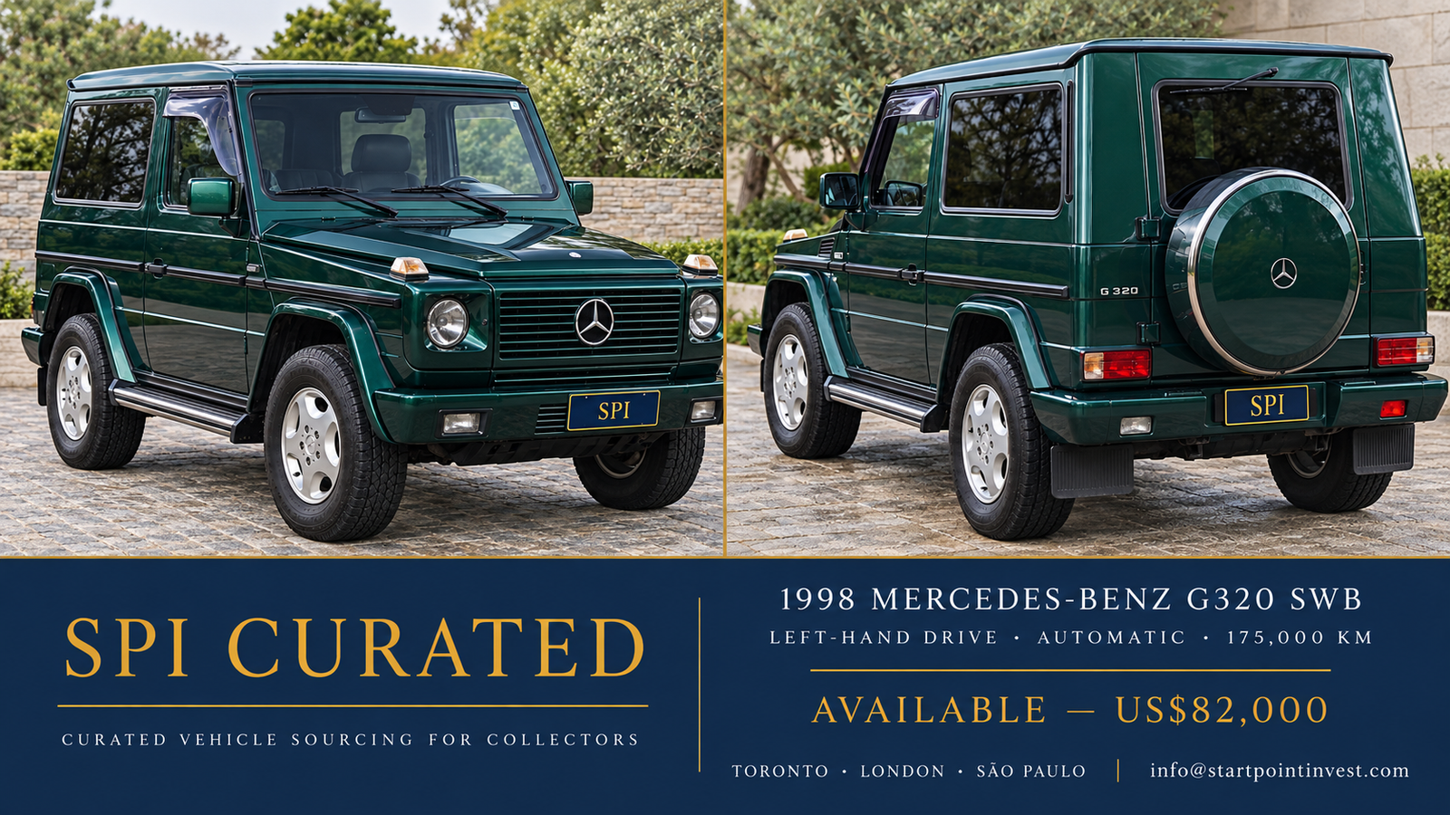 1998 MERCEDES-BENZ G320 SWB